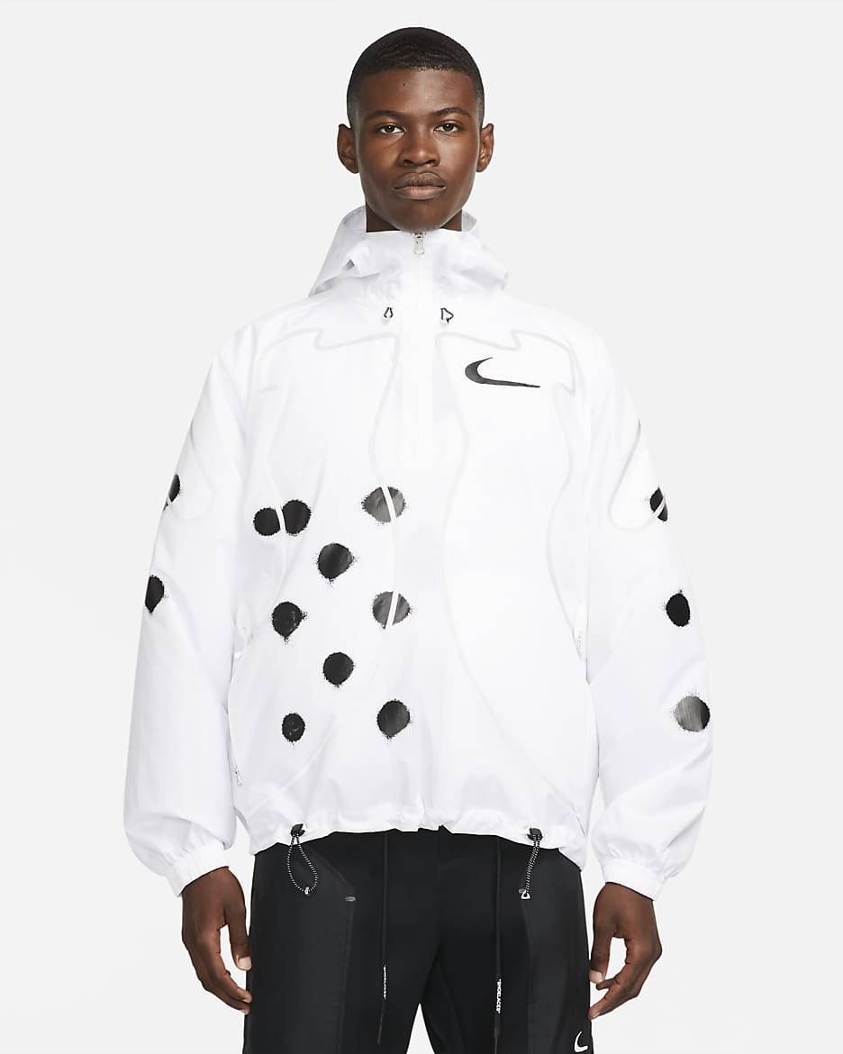 Nike logo jacket off white online